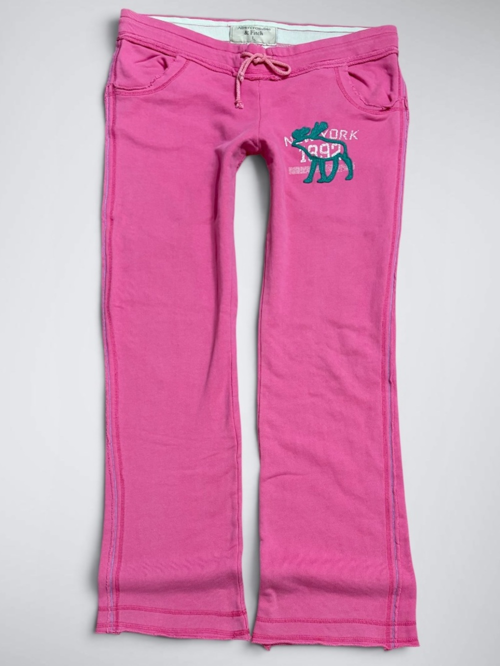 VTG Abercrombie & Fitch Pink Low Rise Sweatpants